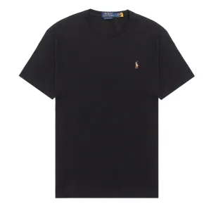Polo Ralph Lauren Custom Slim Fit Soft Cotton T-Shirt Schwarz