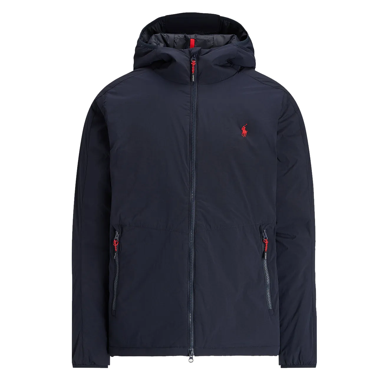 Polo Ralph Lauren Stretch Kapuzenjacke Kollektion Marineblau