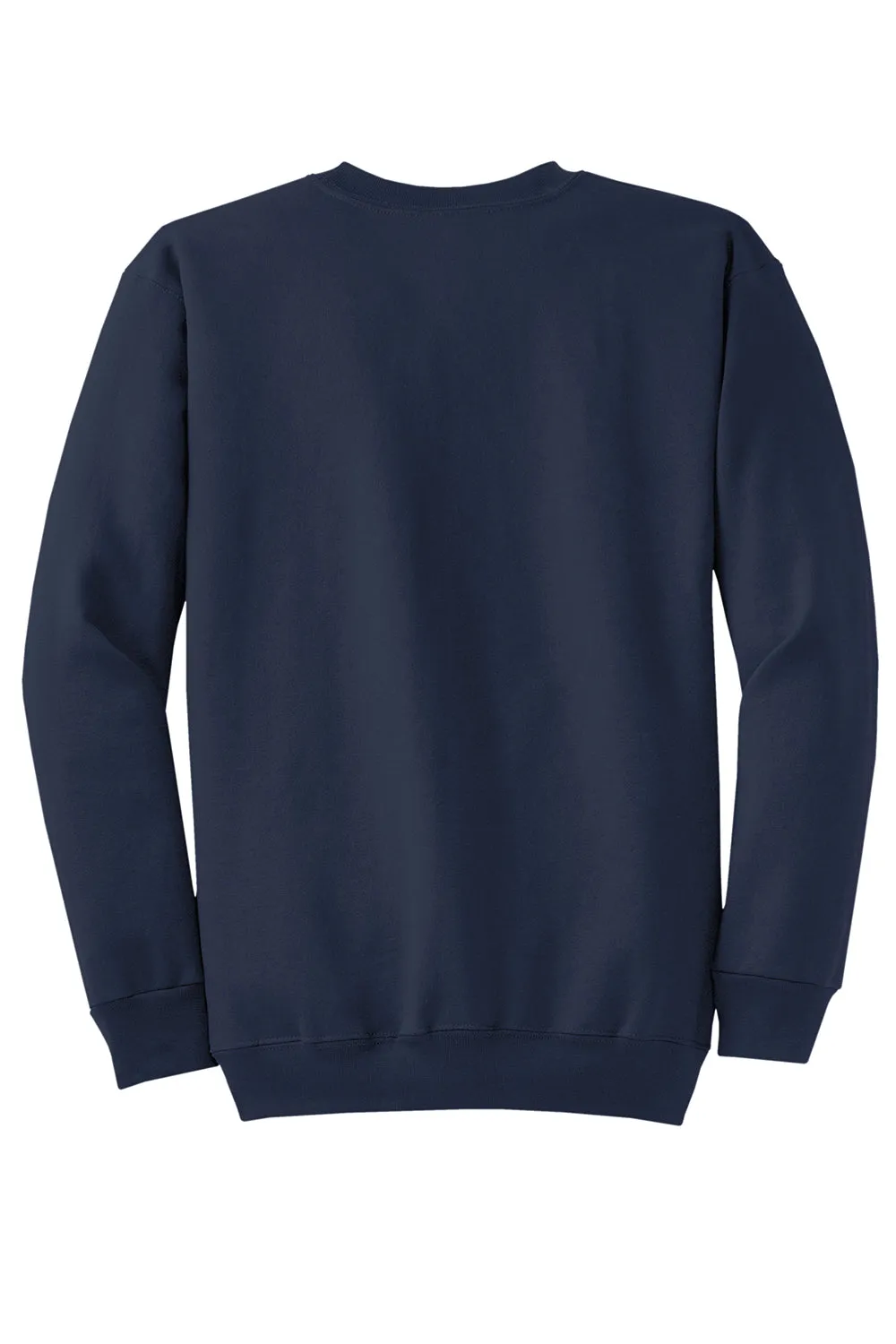 Port & Company Herren Core Pill Resistant Fleece Crewneck Sweatshirt - Marineblau