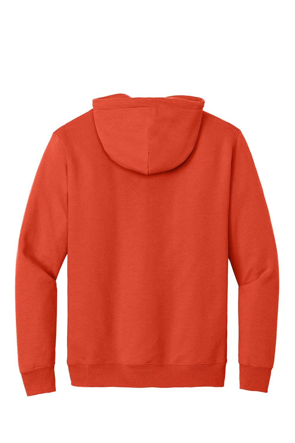 Port & Company Herren Essential Pilling-resistente Fleece Kapuzenpullover Hoodie mit Beuteltasche - Orange
