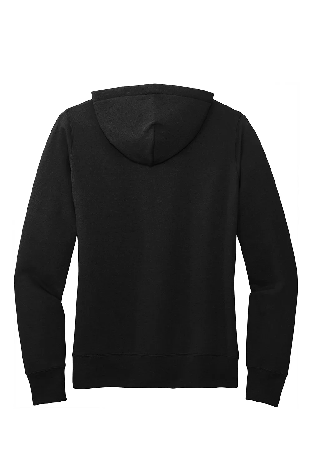 Port & Company Damen Core Fleece Kapuzenpullover Hoodie mit Kangaroo-Tasche - Tiefschwarz