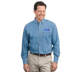 Port Authority Denim Hemd - Langarm Port Authority