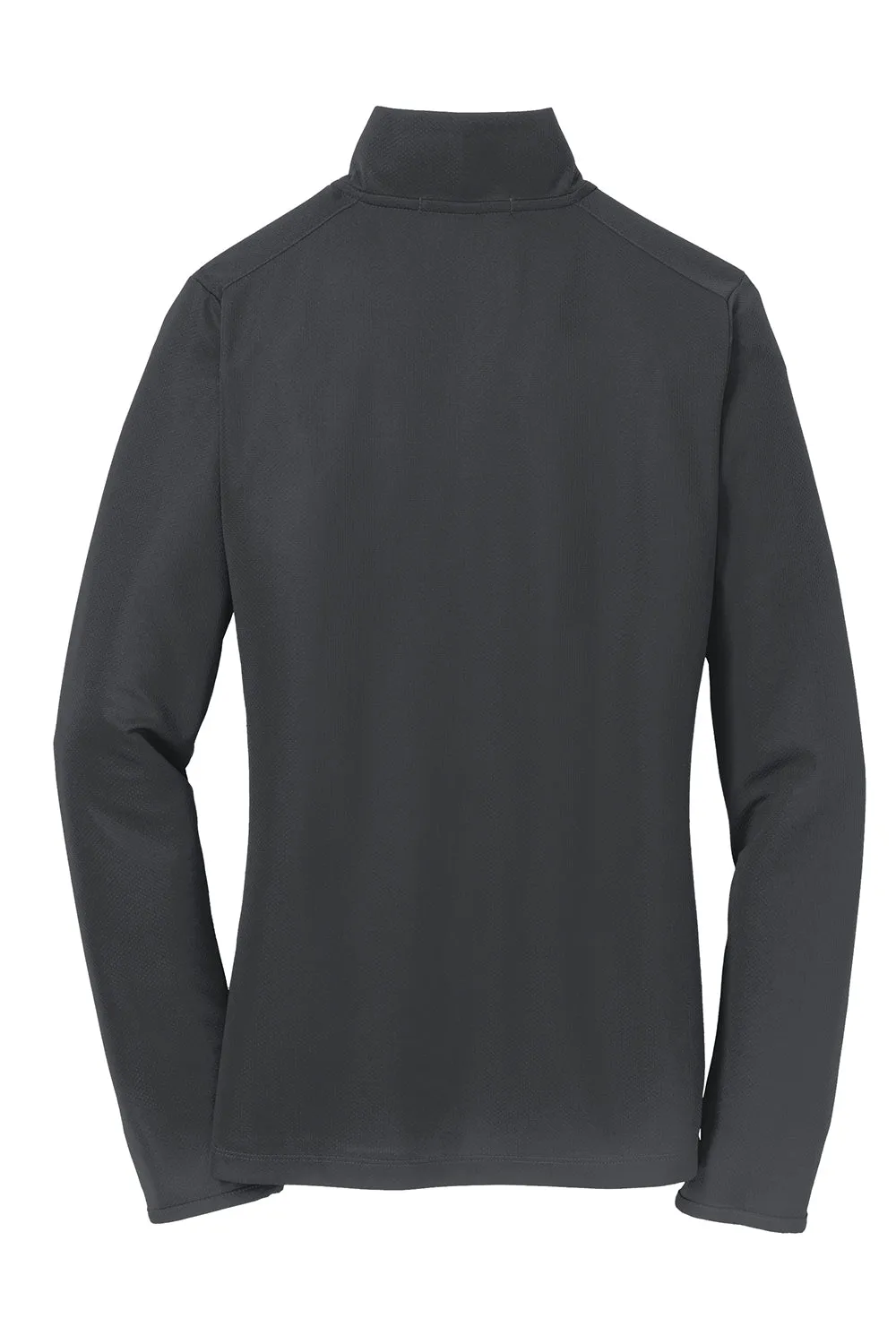 Port Authority Damen Feuchtigkeitstransportierendes 1/4-Zip Sweatshirt - Schlachtschiffgrau