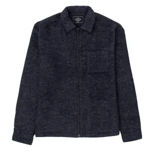 Portugiesisches Flanell Weiche Unhöfliche Jacke Blau