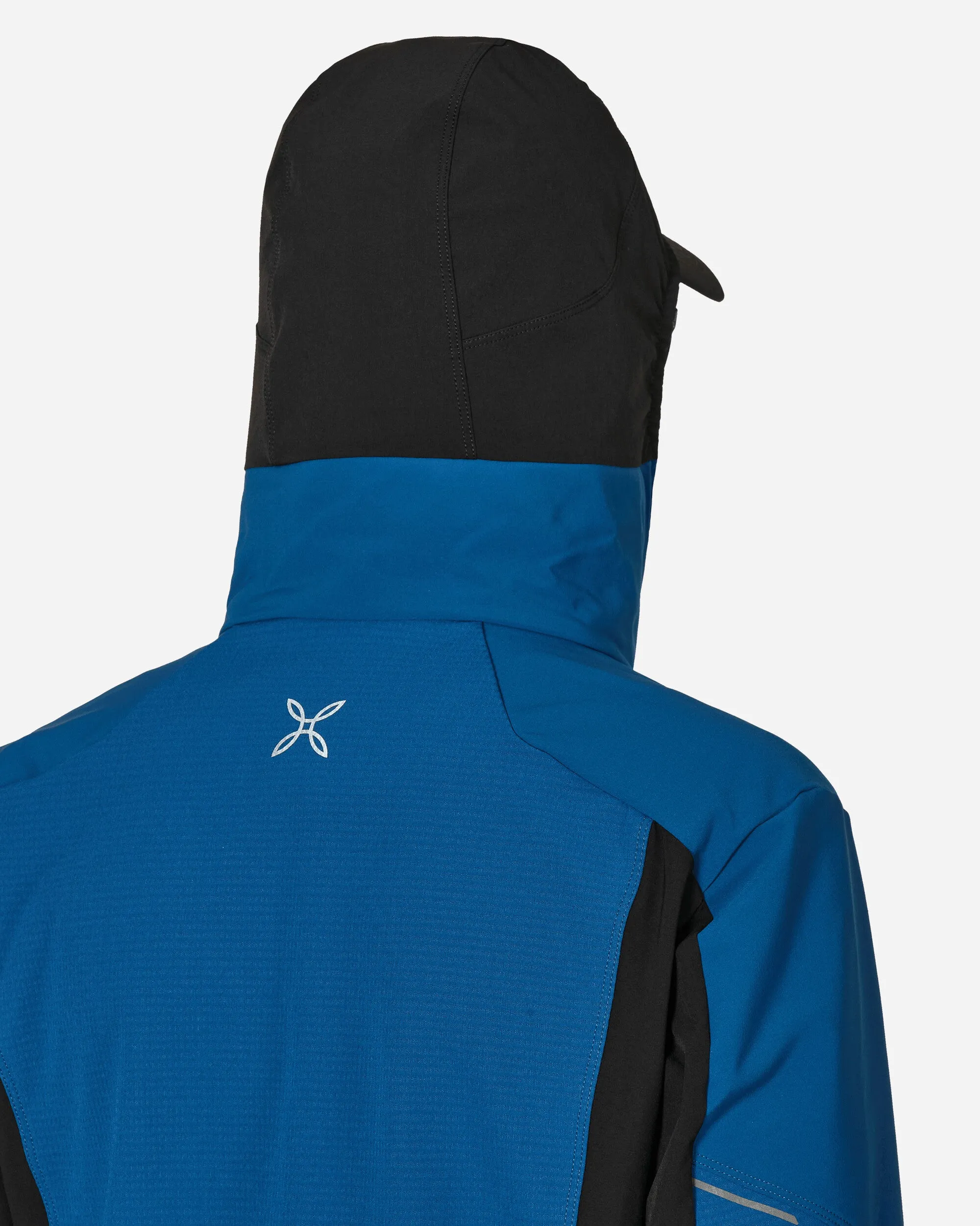 Premium Wind Hoody Jacke Tiefblau