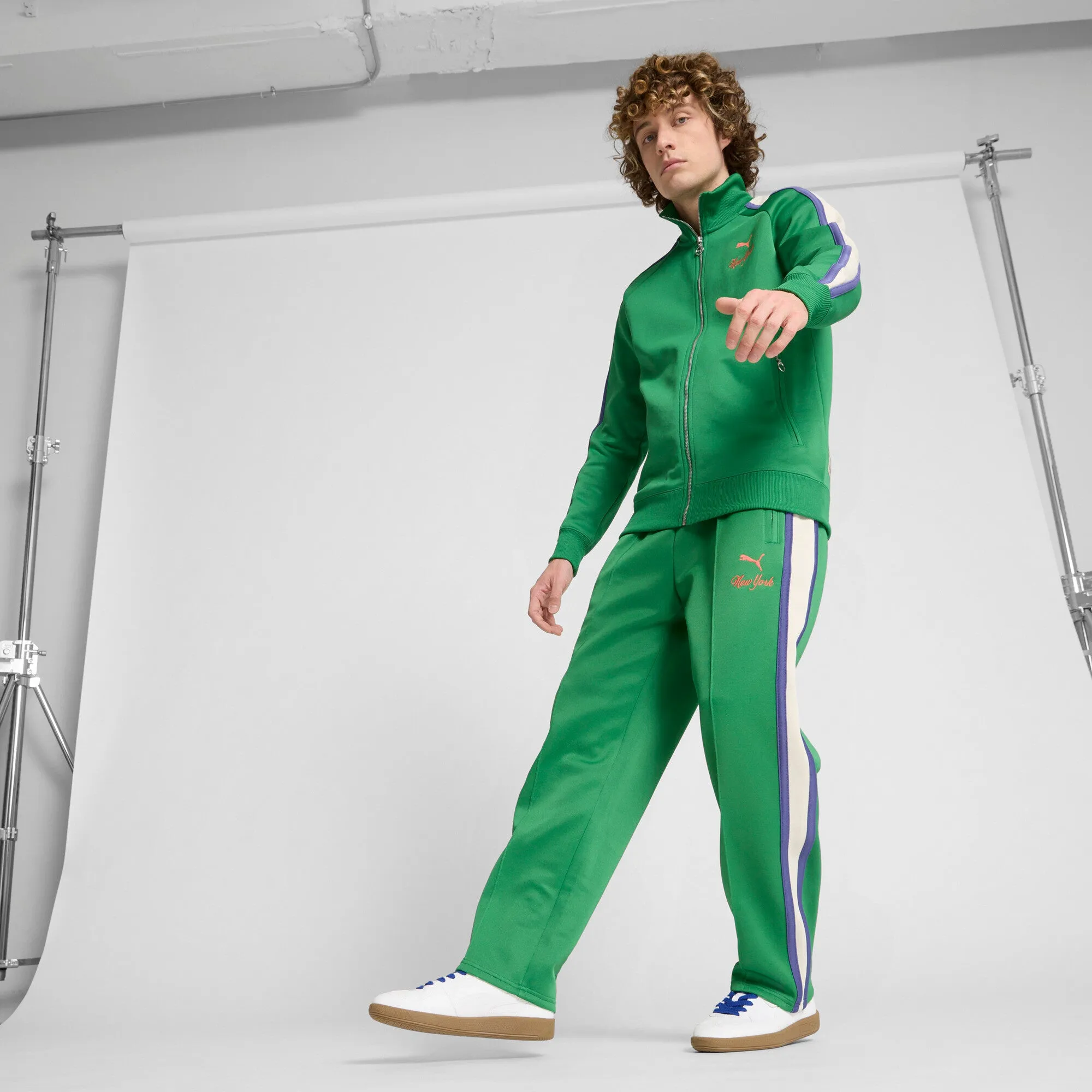 PUMA Herren T7 Bright Lights NYC Flagship Jogginghose