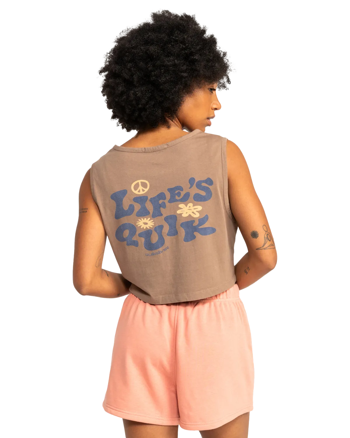 Quiksilver Clothing Uni Basic Jogger Shorts in Canyon Clay