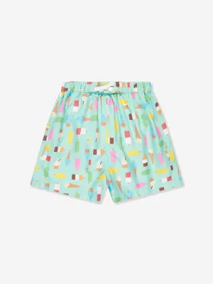 Rachel Riley Jungen Eis am Stiel Badeshorts in Blau