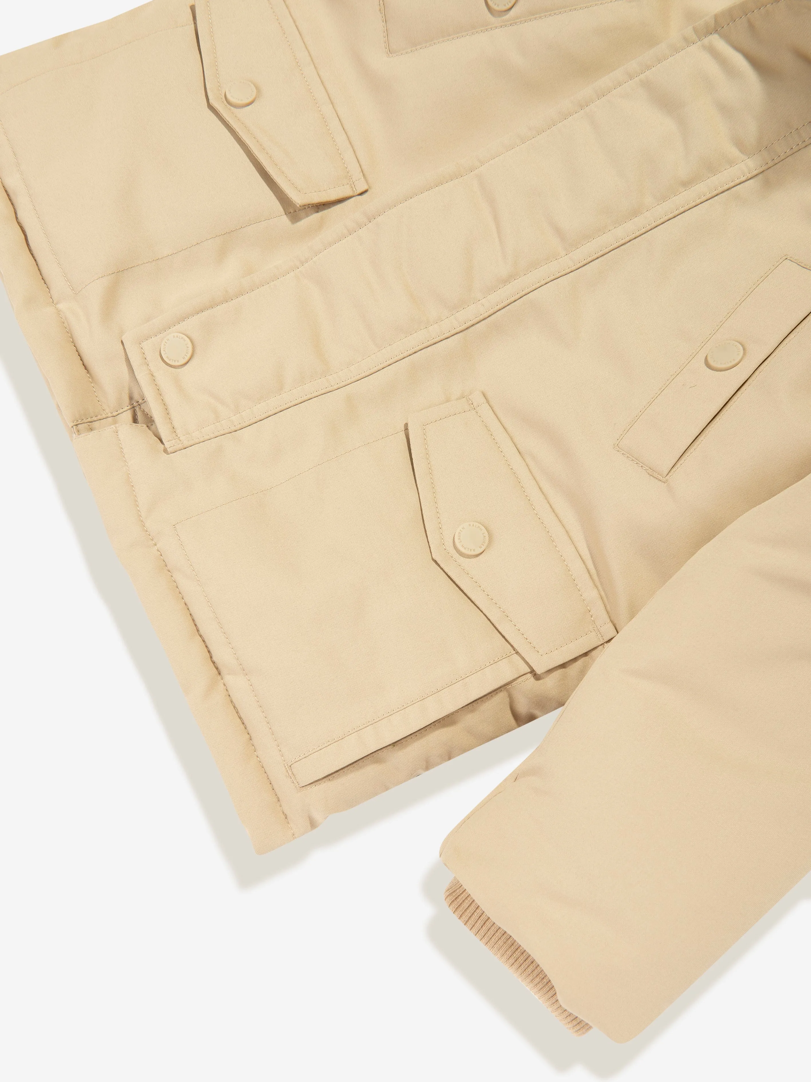 Ralph Lauren Jungen Parka-Mantel in Beige