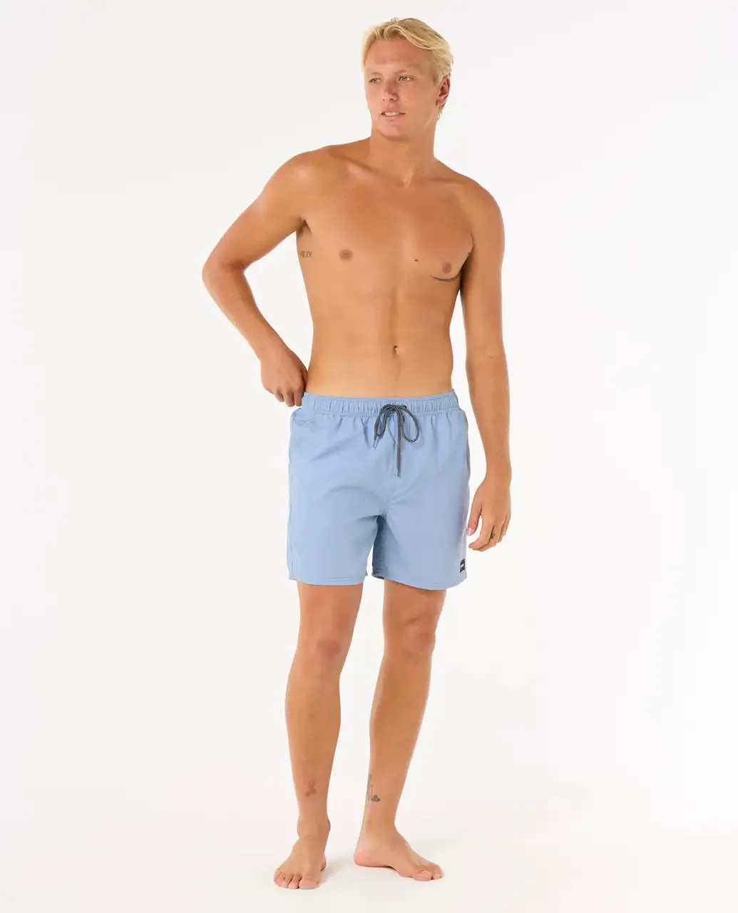 Rip Curl Clothing Easy Living Volley Shorts in Eisblau