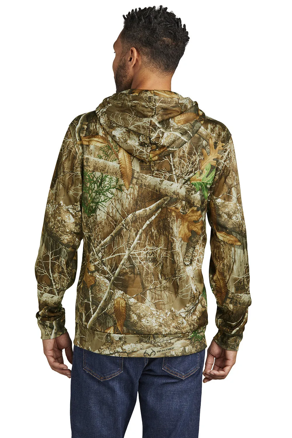 Russell Outdoors Herren Realtree Kapuzenpullover Hoodie mit Beuteltasche - Realtree Edge Tarnung
