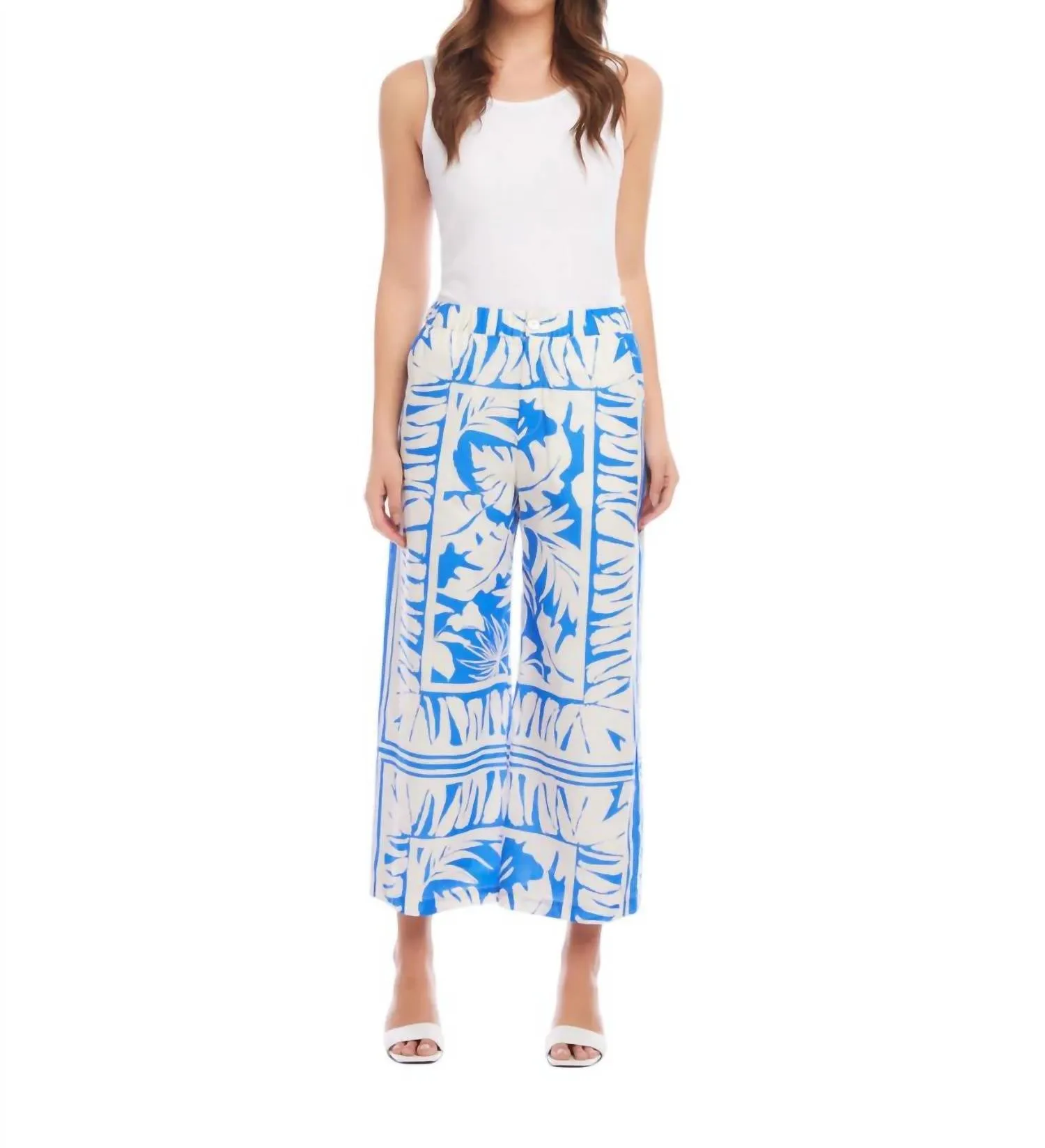 Rylie Crop-Hose im Print