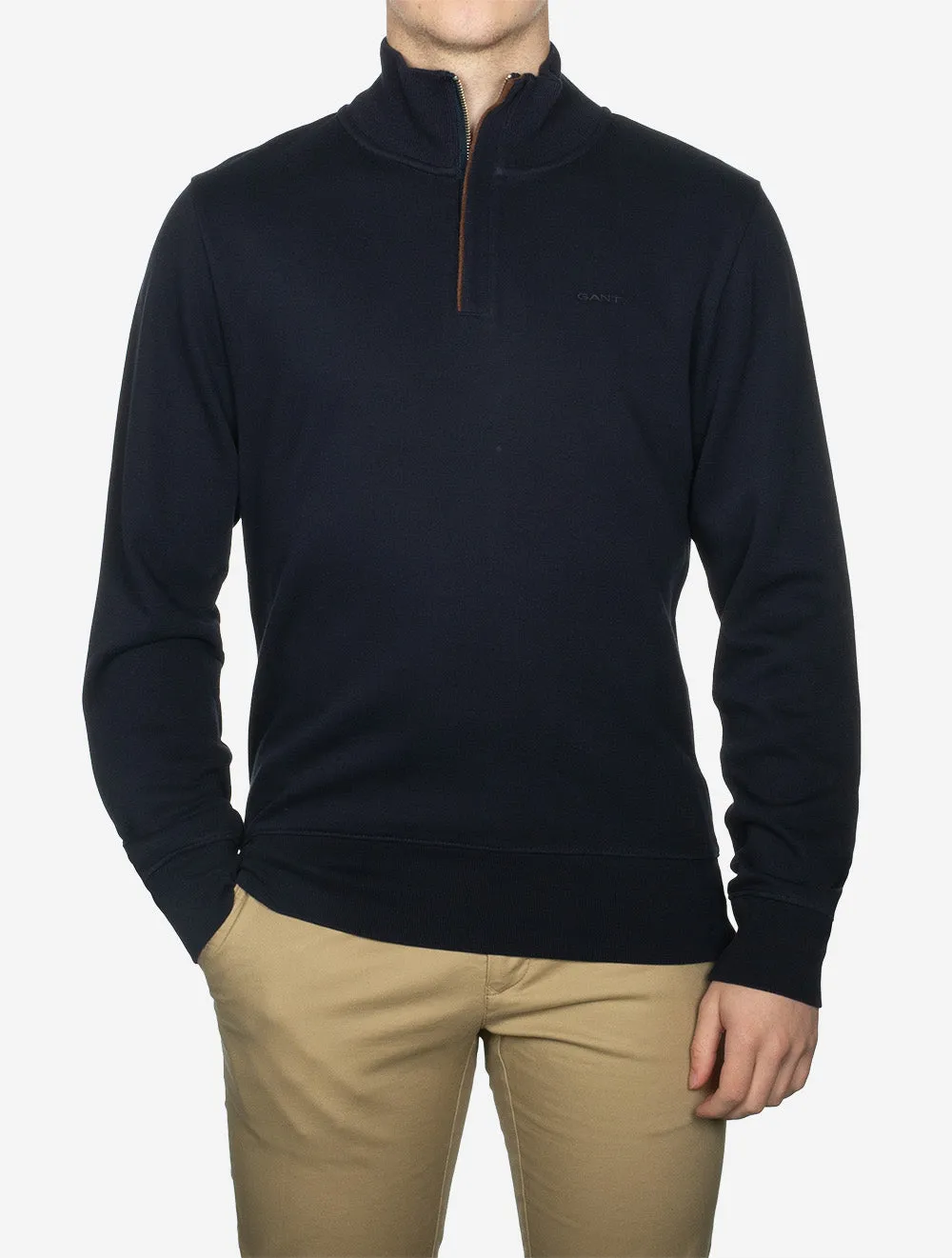 Sacker Halbzip Abendblau