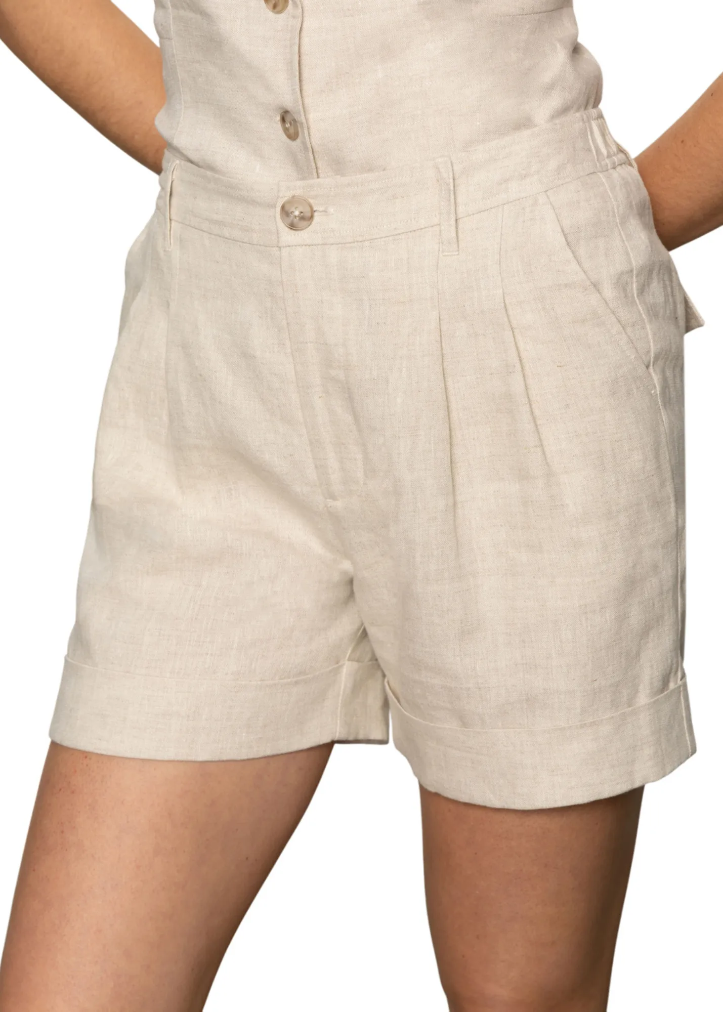 Sanctuary Clothing Karawanen-Ärmel-Shorts