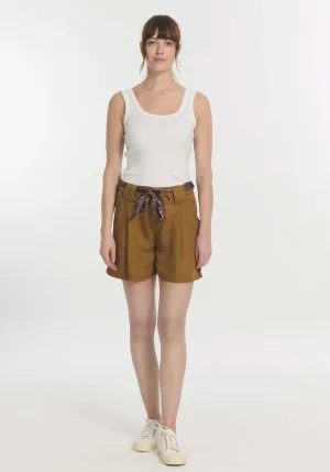 Shorts Po1411-251 Kent Tencel Bronze Clothing_Lab-Dip