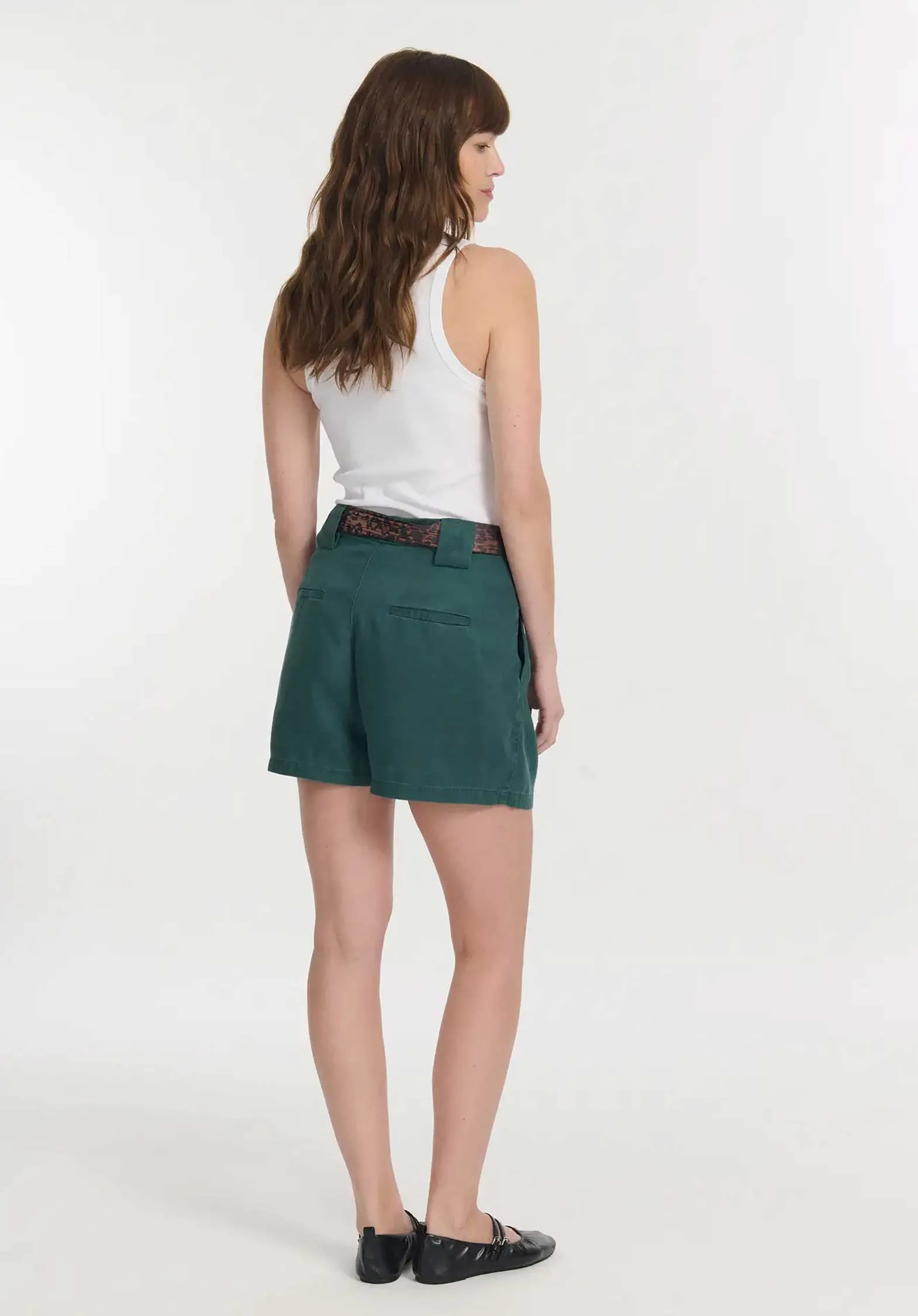 Shorts Po1411-251 Kent Tencel Moos Stoff_Lab-Dip