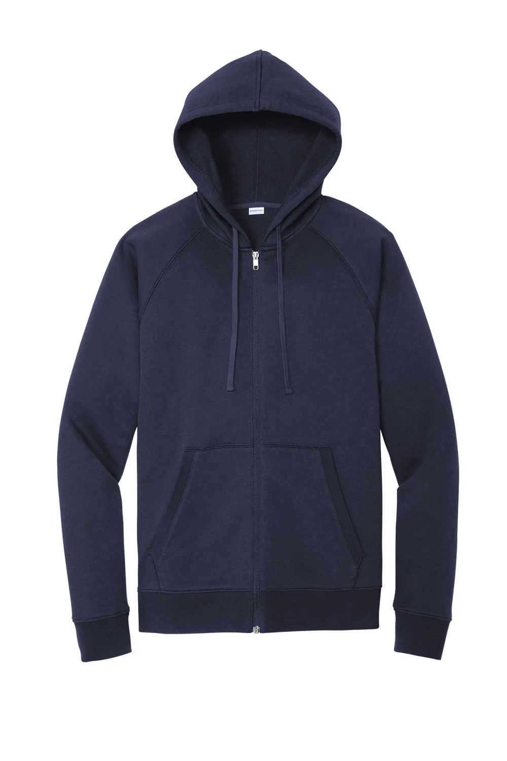 Sport-Tek Herren Drive Fleece Full-Zip Kapuzenpullover mit Taschen - Echt Marineblau