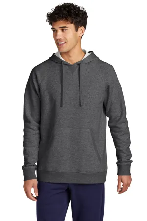 Sport-Tek Herren Drive Fleece Kapuzenpullover mit Kangaroo-Tasche - Heather Graphitgrau