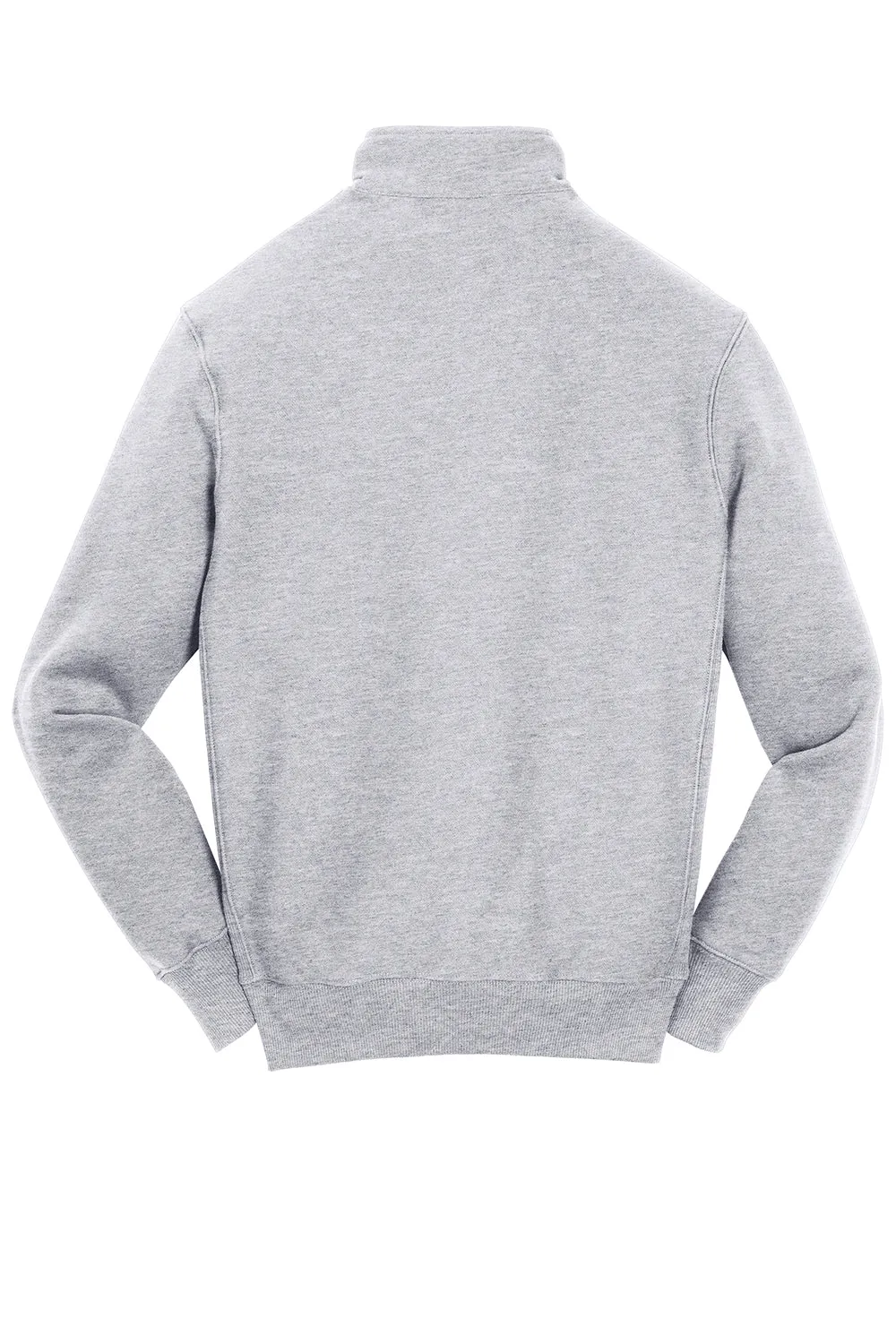 Sport-Tek Herren Fleece 1/4-Zip Sweatshirt - Heather Grau
