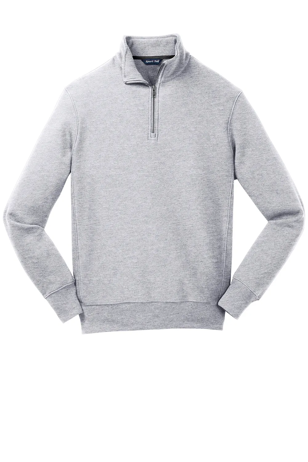 Sport-Tek Herren Fleece 1/4-Zip Sweatshirt - Heather Grau