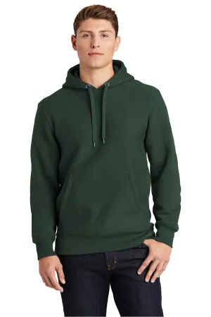 Sport-Tek Herren Fleece Kapuzenpullover mit Kangaroo-Tasche - Dunkelgrün