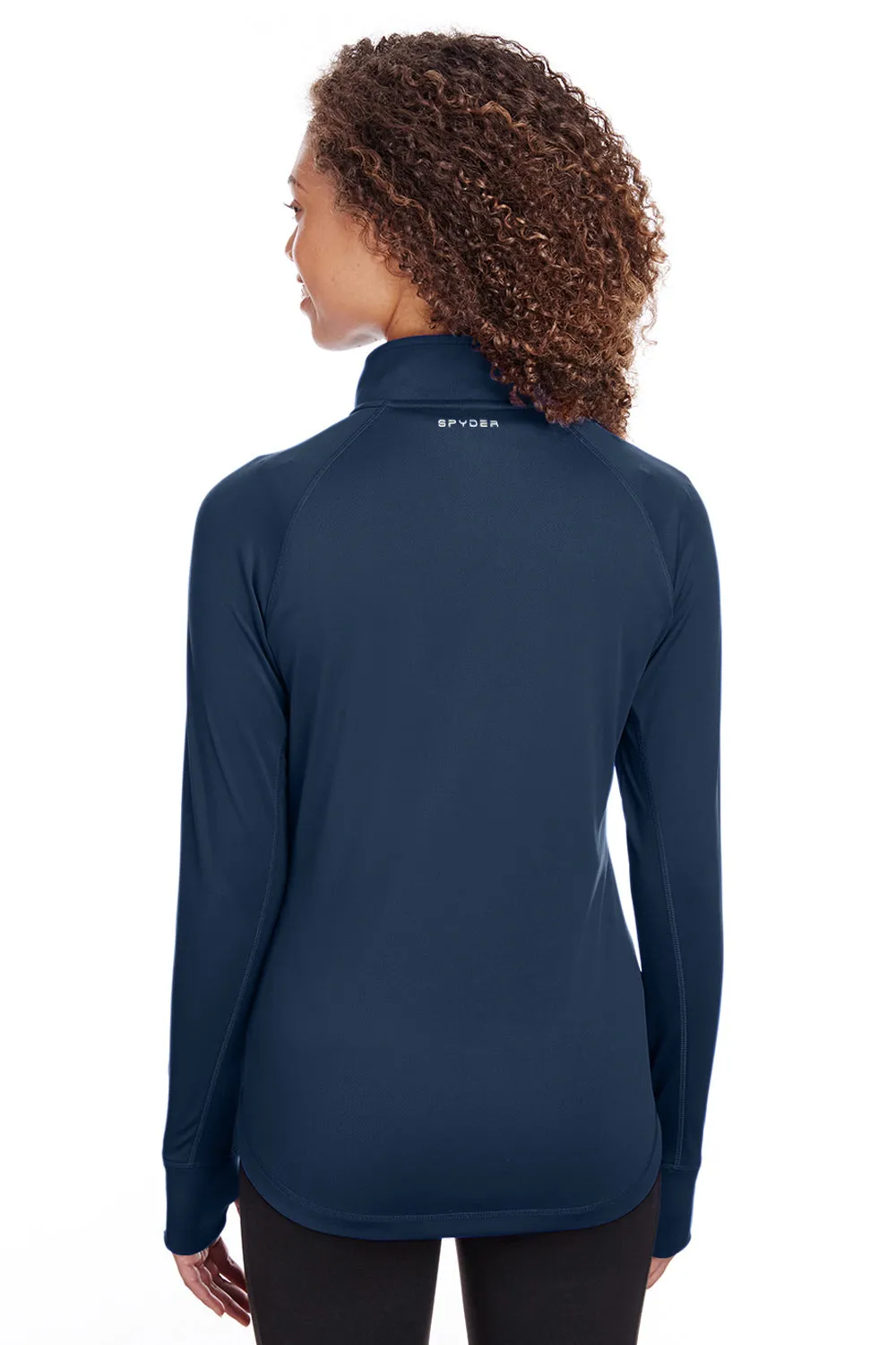 Spyder Damen Freestyle 1/4-Zip Sweatshirt - Frontier Blau