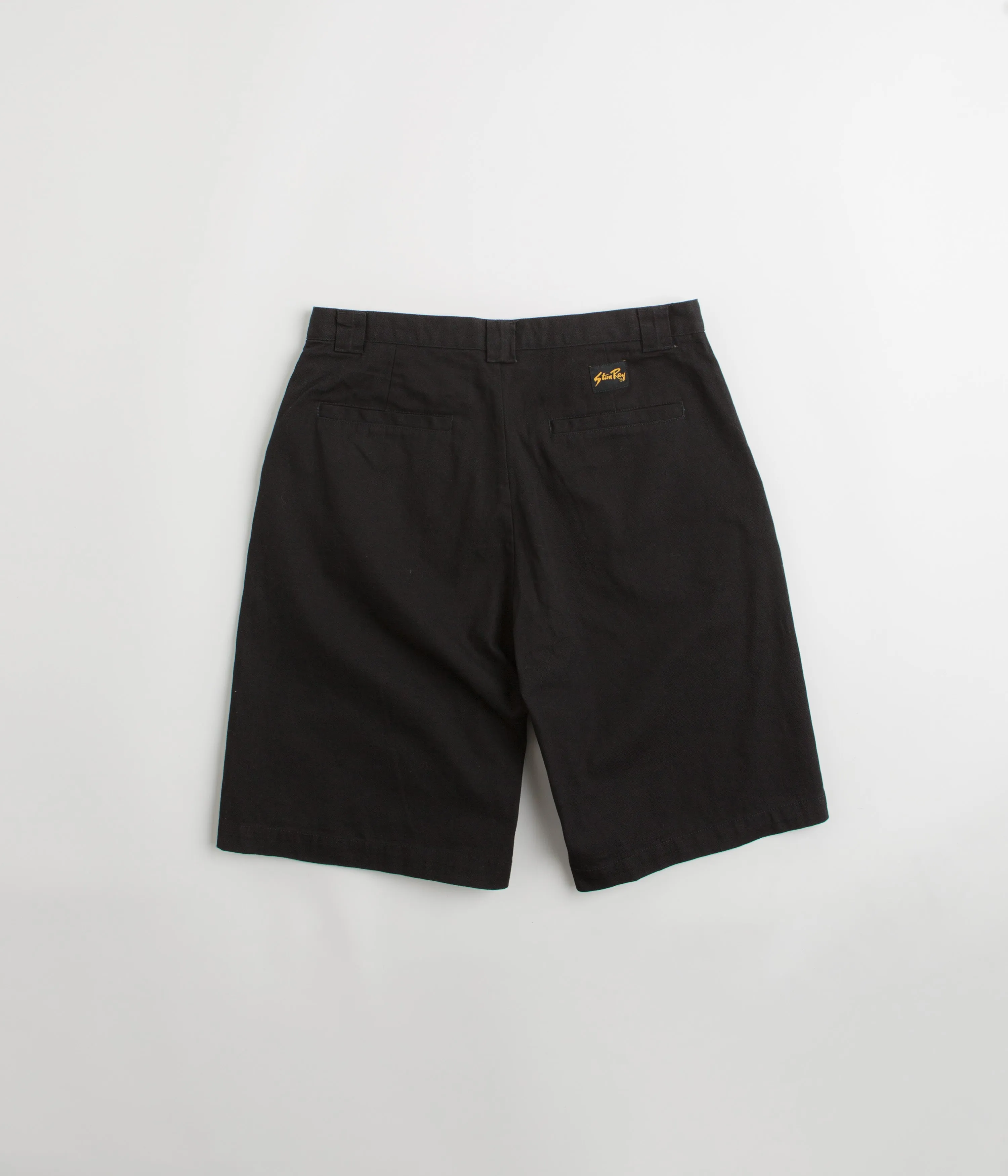 Stan Ray Shorts - Gewaschene schwarze Stan Ray