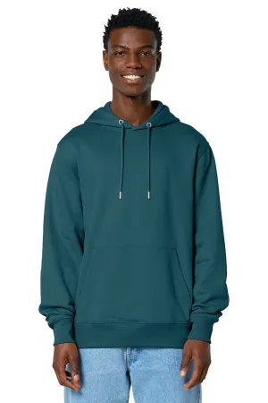 Stanley/Stella Mens Cruiser 2.0 Hooded Sweatshirt Hoodie w/ Pouch Pocket - Stargazer Blue