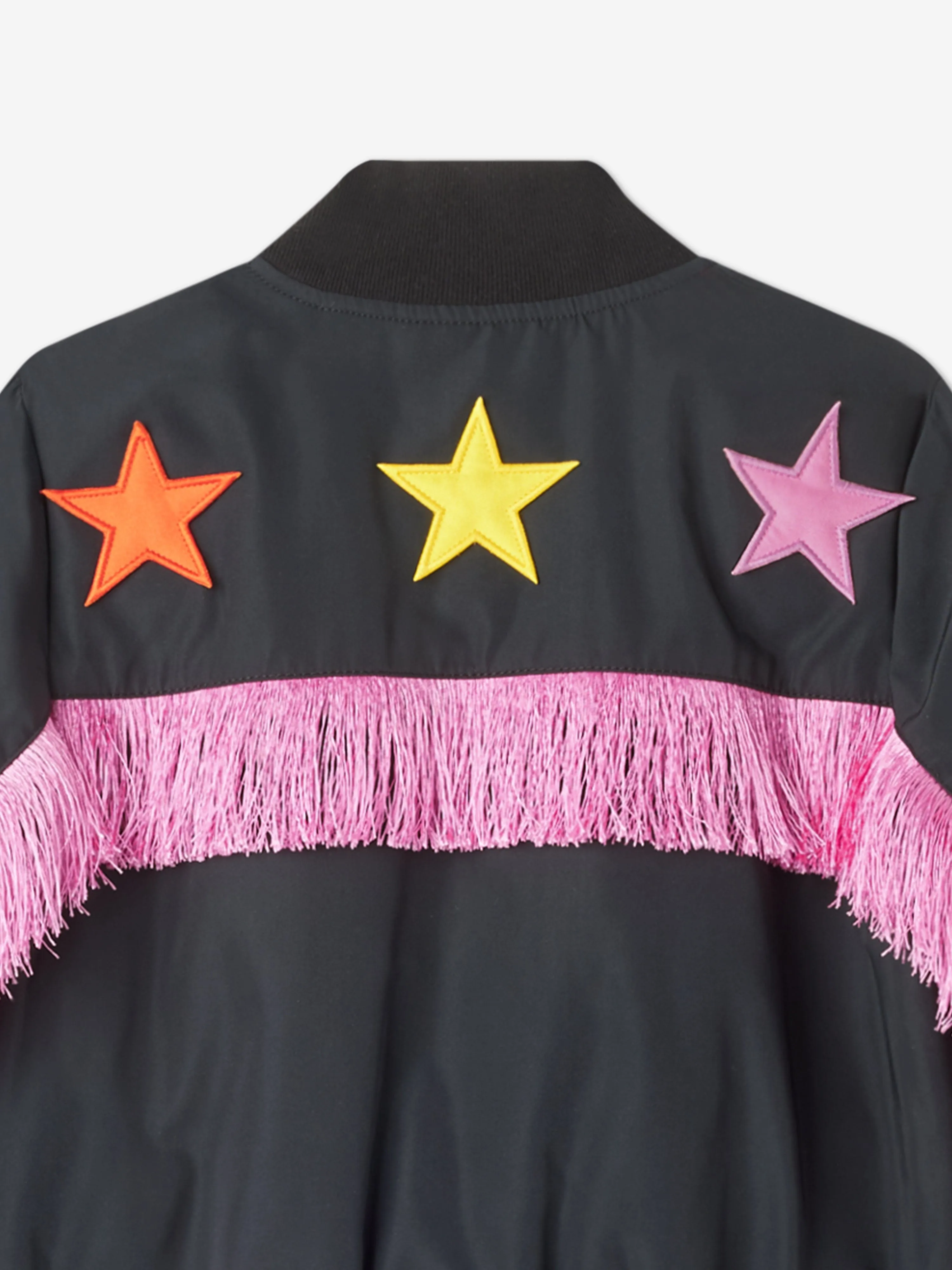 Stella McCartney Mädchen Cowgirl Jacke in Schwarz