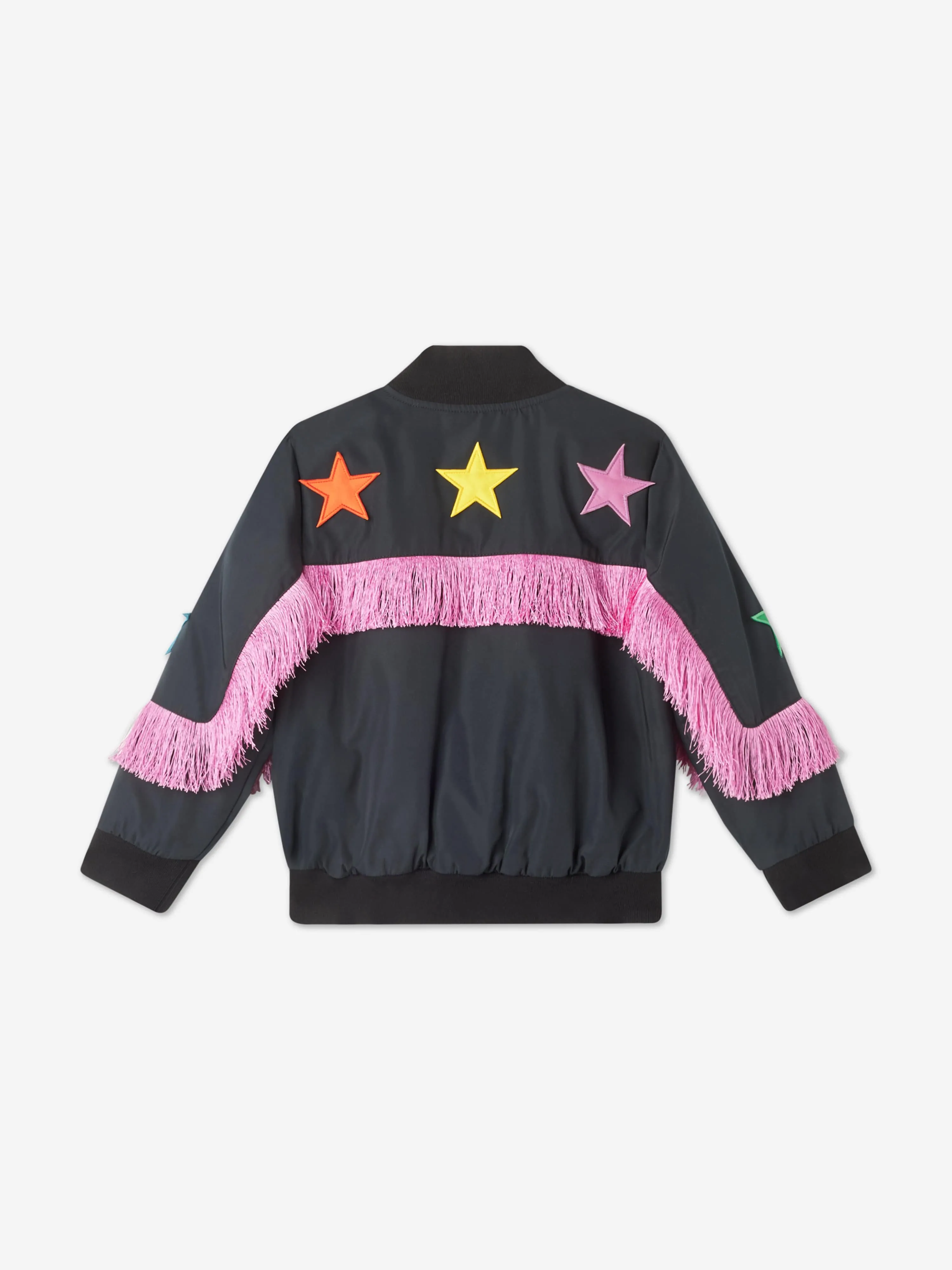 Stella McCartney Mädchen Cowgirl Jacke in Schwarz