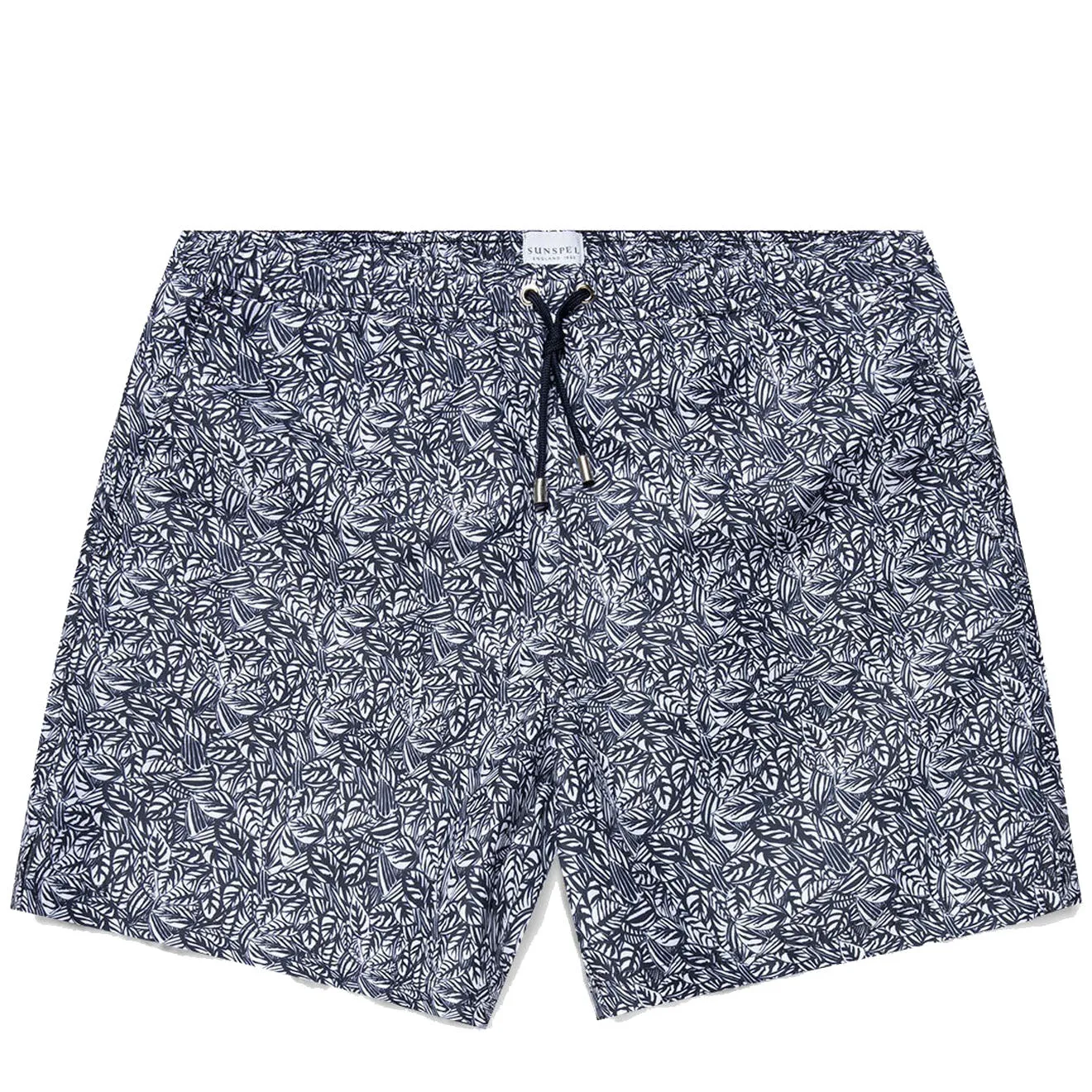 Sunspel Badeshorts Marine Tropenmuster