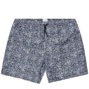 Sunspel Badeshorts Marine Tropenmuster