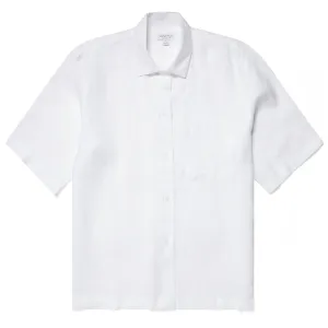 Sunspel Damen S/S Hemd Weiß