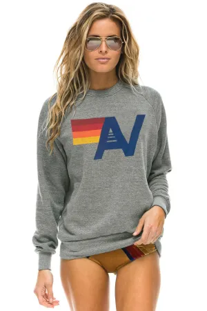 Sweatshirt Logo Swea Swlo Heather-Grau