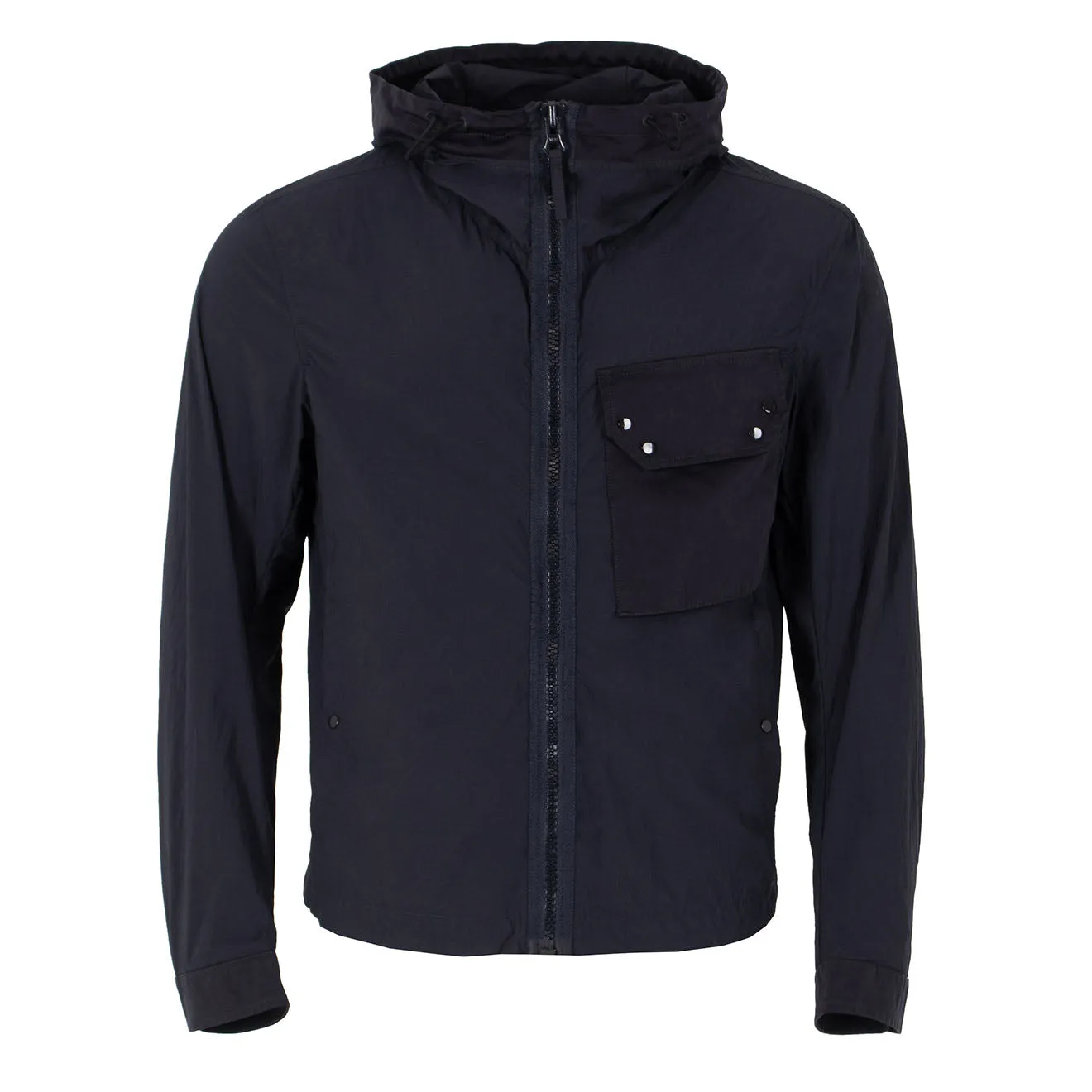 Ten C Leichte Kapuzenjacke Blau