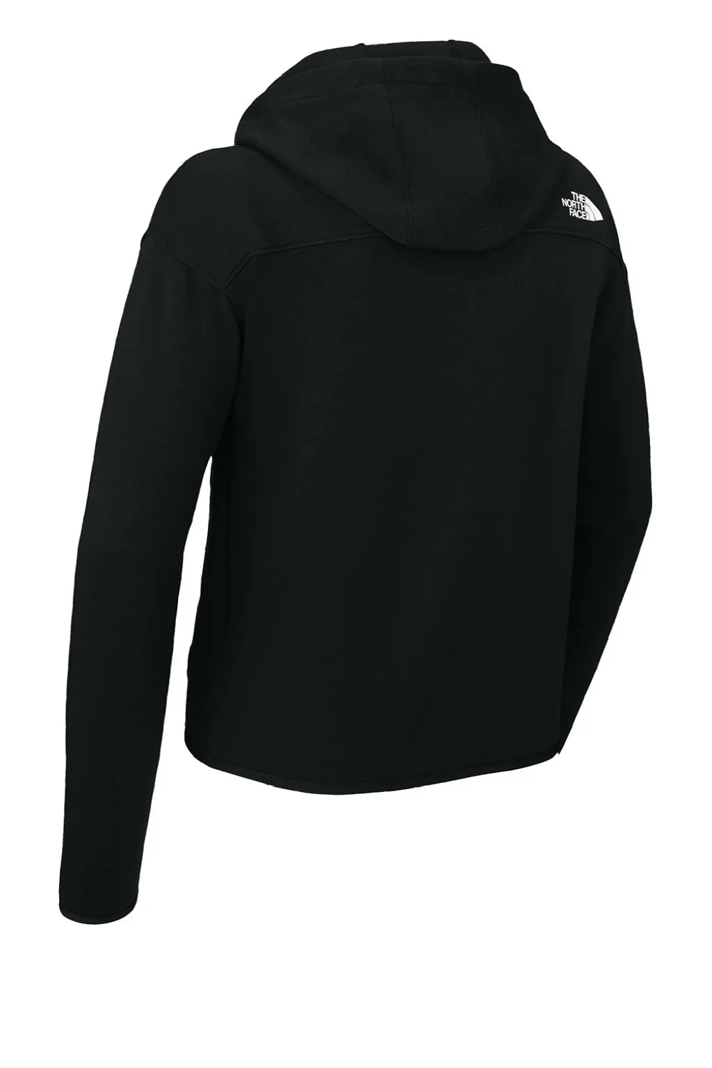 The North Face Damen Double Knit Full Zip Kapuzenpullover mit Taschen - Schwarz