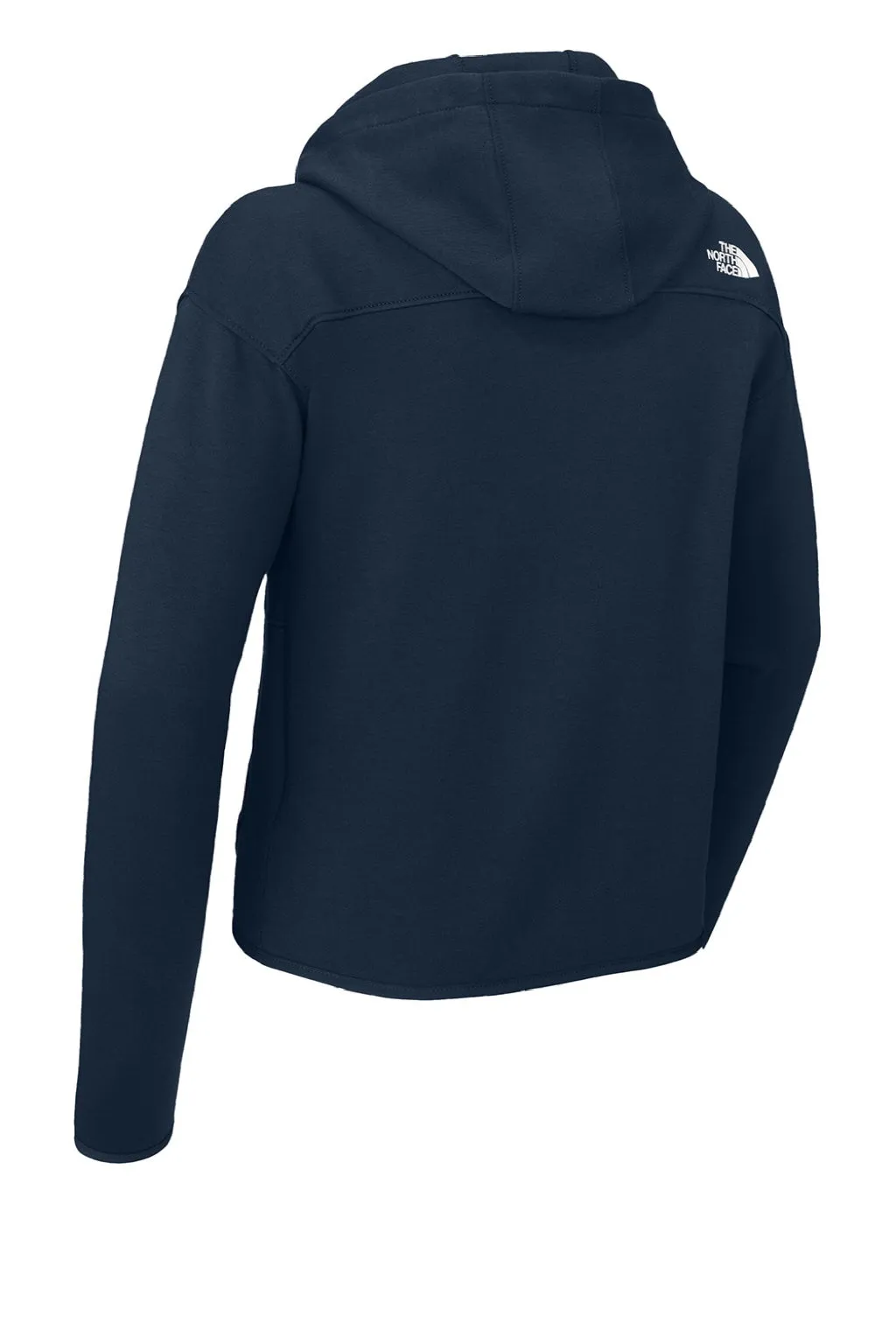 The North Face Damen Double Knit Full Zip Kapuzenpullover mit Taschen - Summit Navy Blau