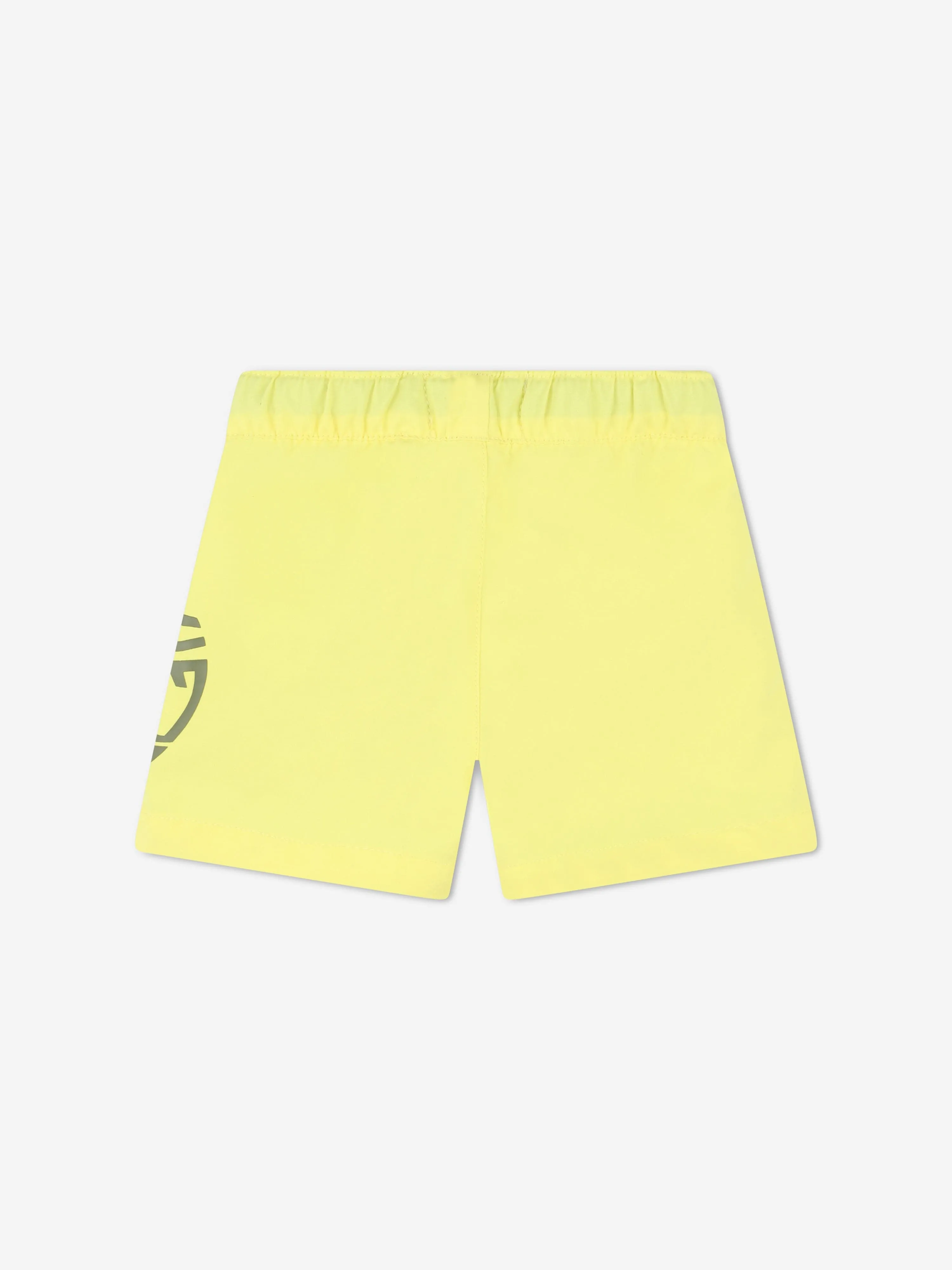 Timberland Baby Jungen Logo Print Badehose in Gelb