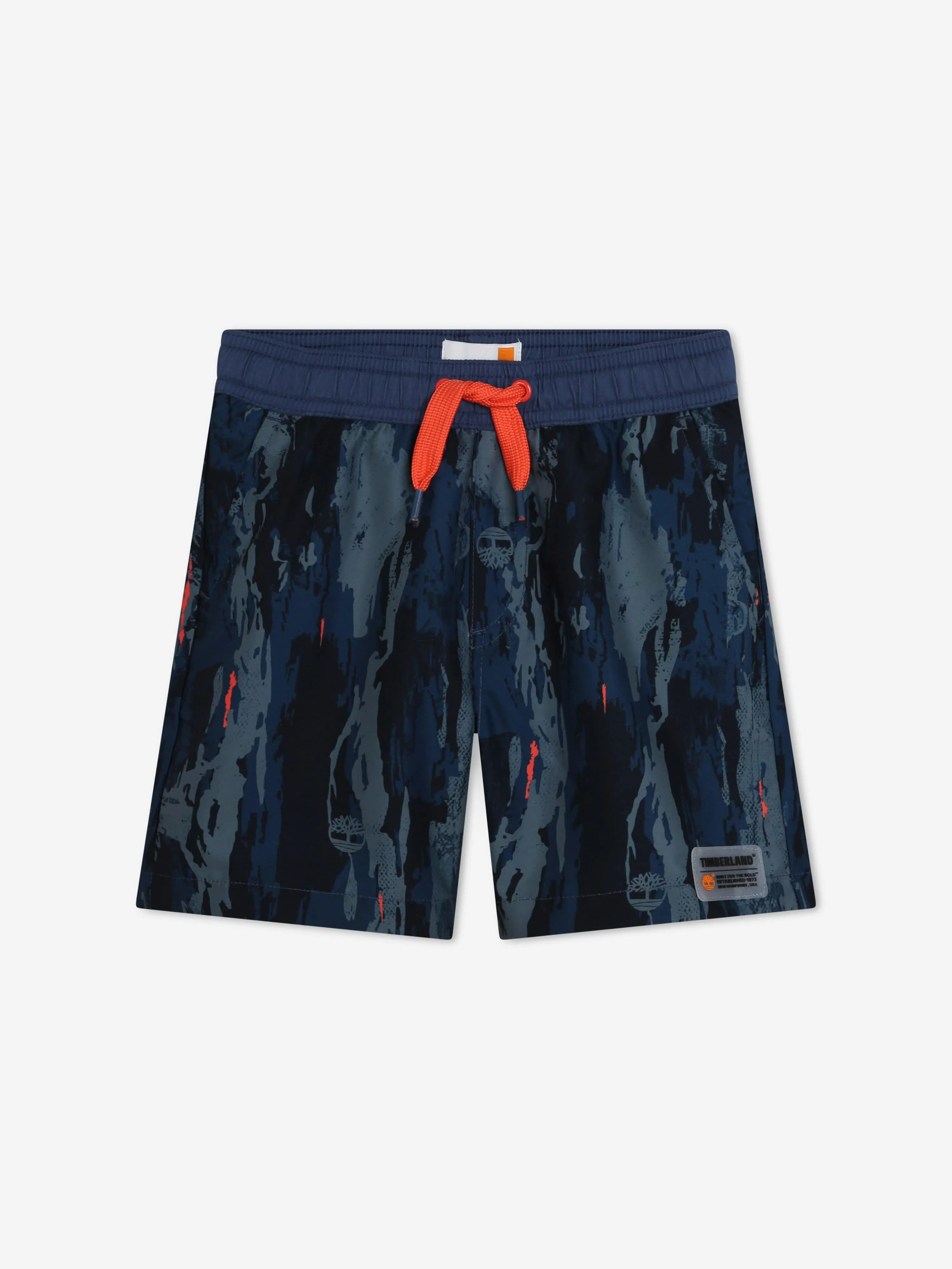 Timberland Jungen Badehorts mit Muster in Blau