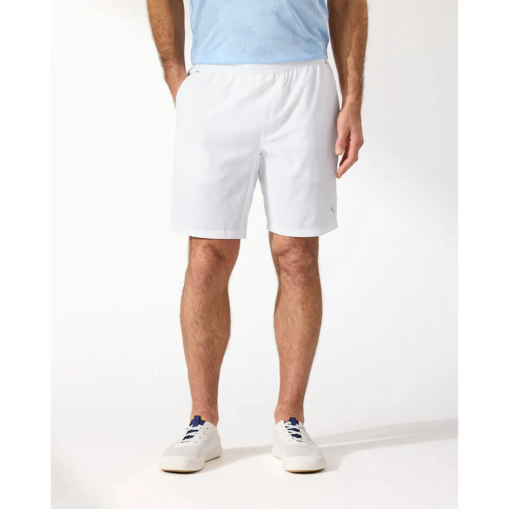 Tommy Bahama 9-Zoll Monterey Coast Hybrid Shorts - Weiß Herren Tommy Bahama