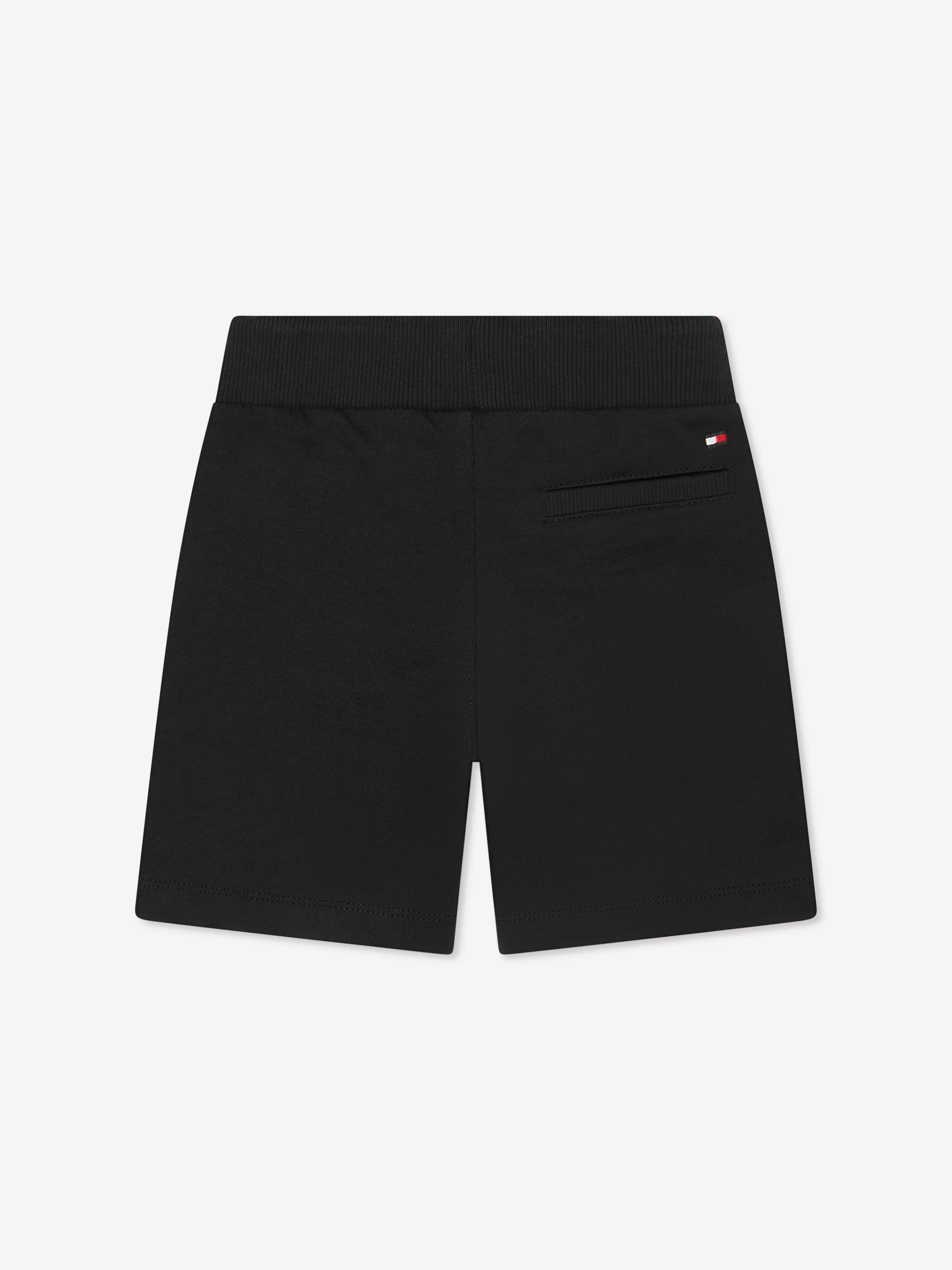 Tommy Hilfiger Jungen Essential Sweatshorts in Schwarz