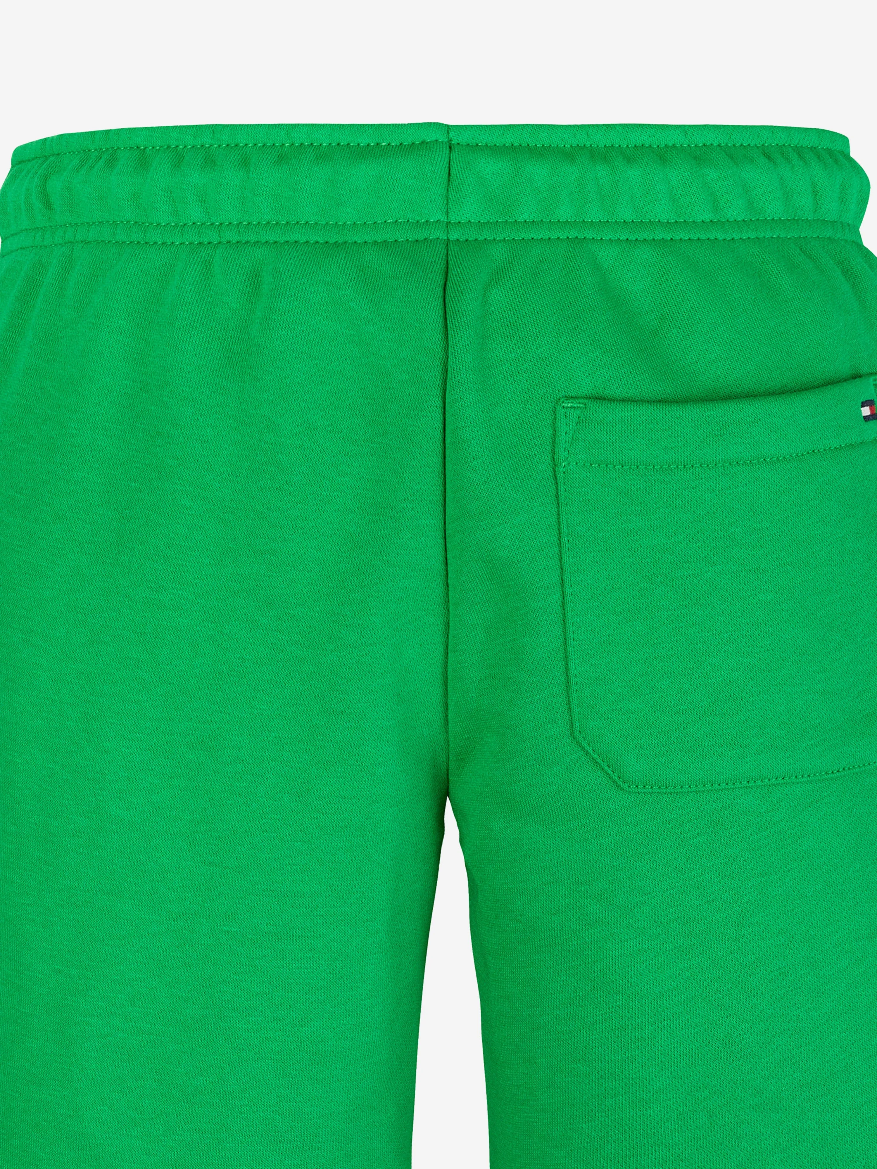 Tommy Hilfiger Jungen Flag Sweat Shorts in Grün