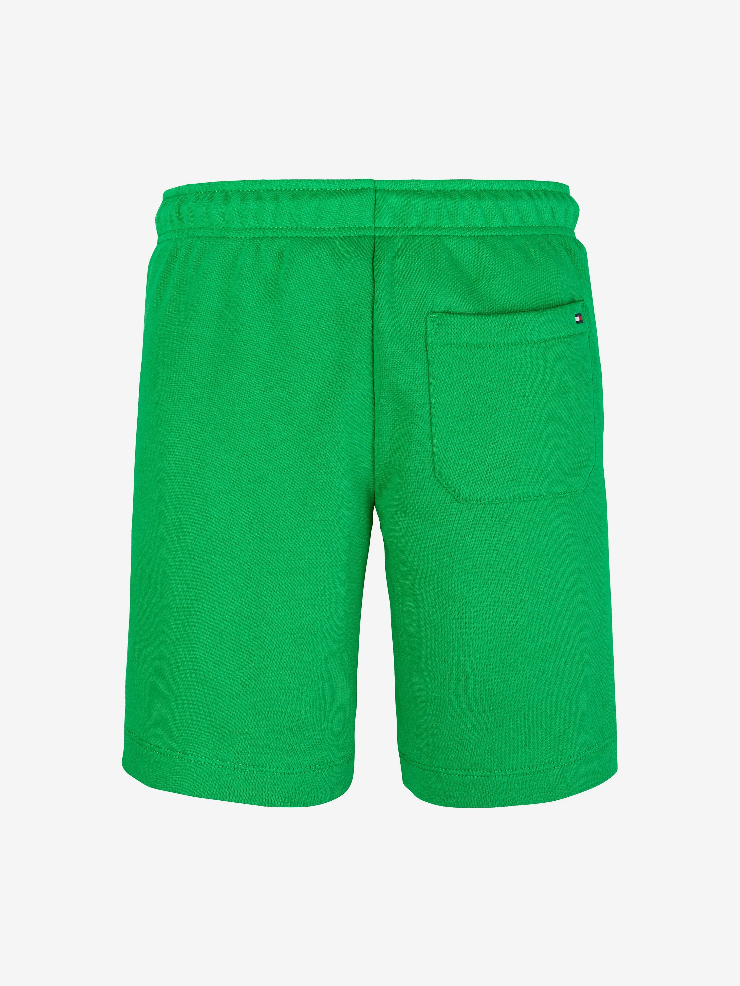 Tommy Hilfiger Jungen Flag Sweat Shorts in Grün