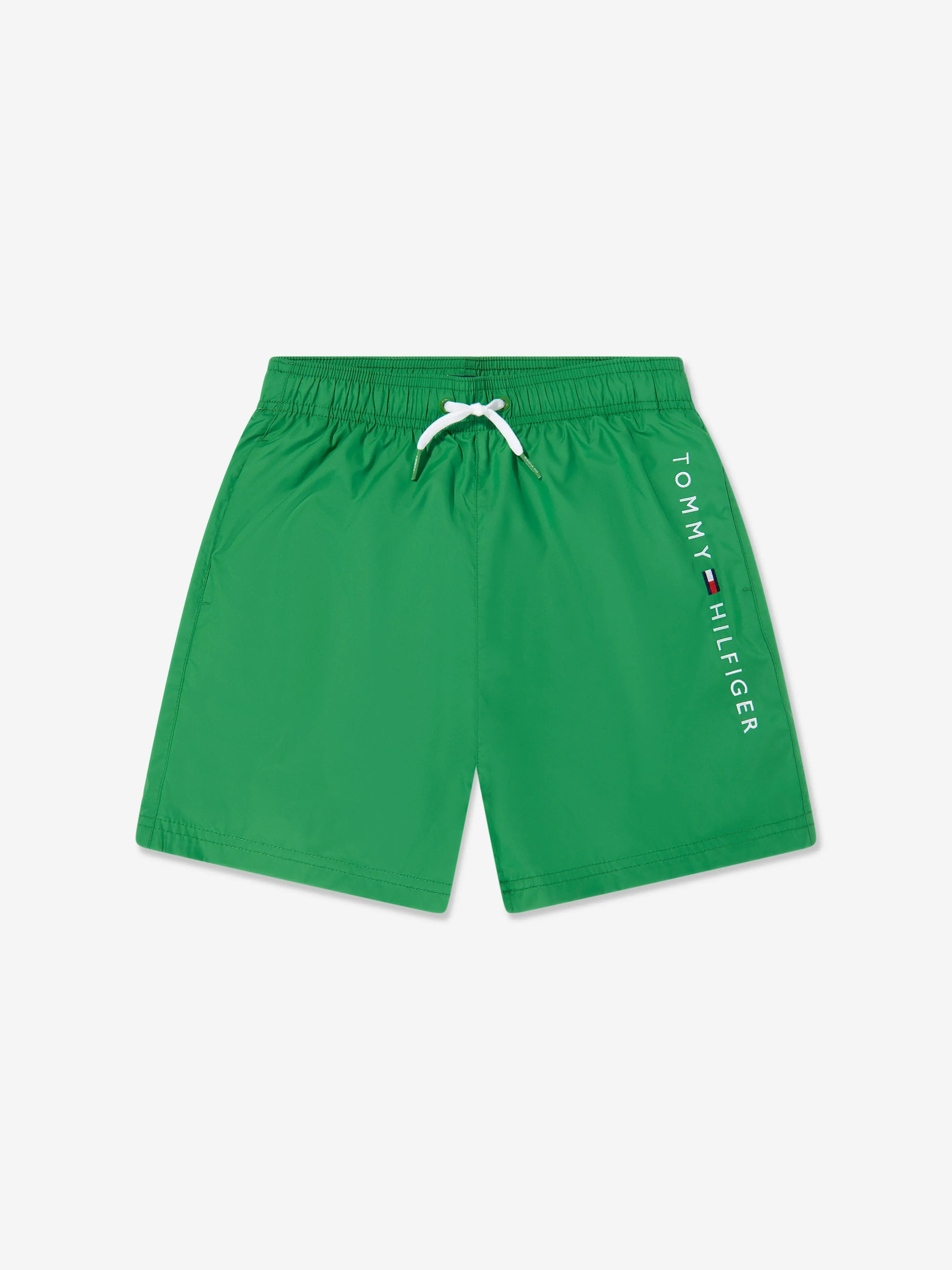 Tommy Hilfiger Jungen Medium Badehose mit Zugband in Grün