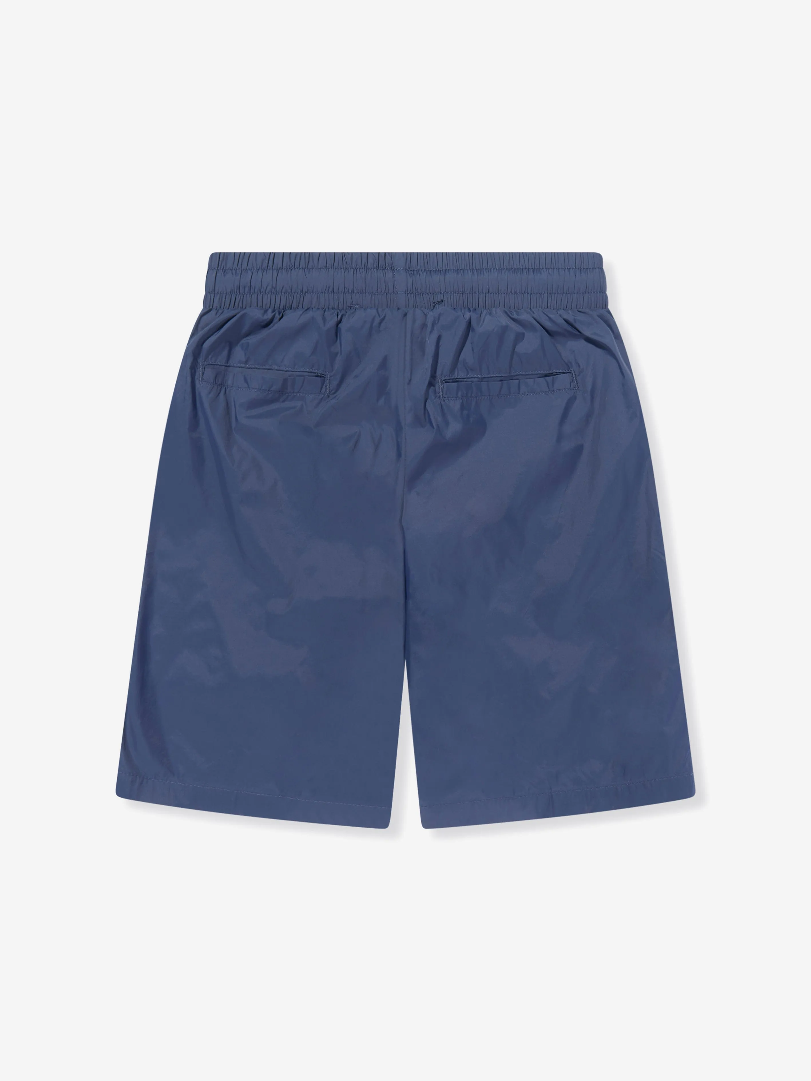 Trussardi Boys Zakery Logo Badeshorts in Marineblau