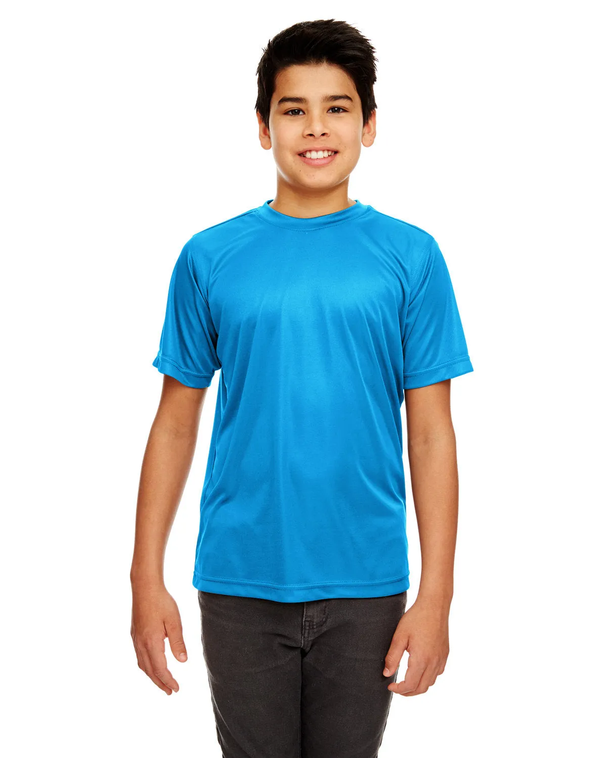 UltraClub 8420Y Jugend Cool & Dry Sport Performance Interlock T-Shirt