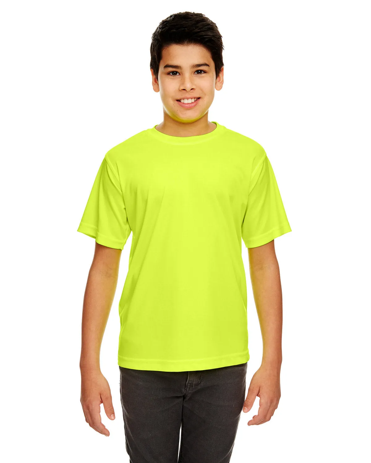 UltraClub 8420Y Jugend Cool & Dry Sport Performance Interlock T-Shirt