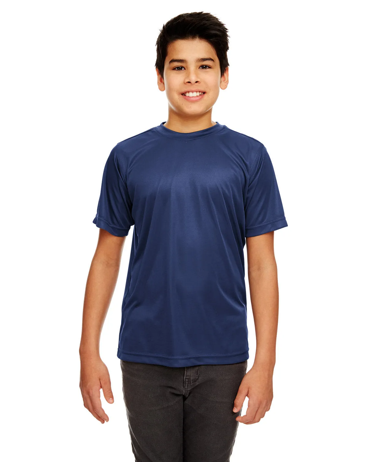 UltraClub 8420Y Jugend Cool & Dry Sport Performance Interlock T-Shirt