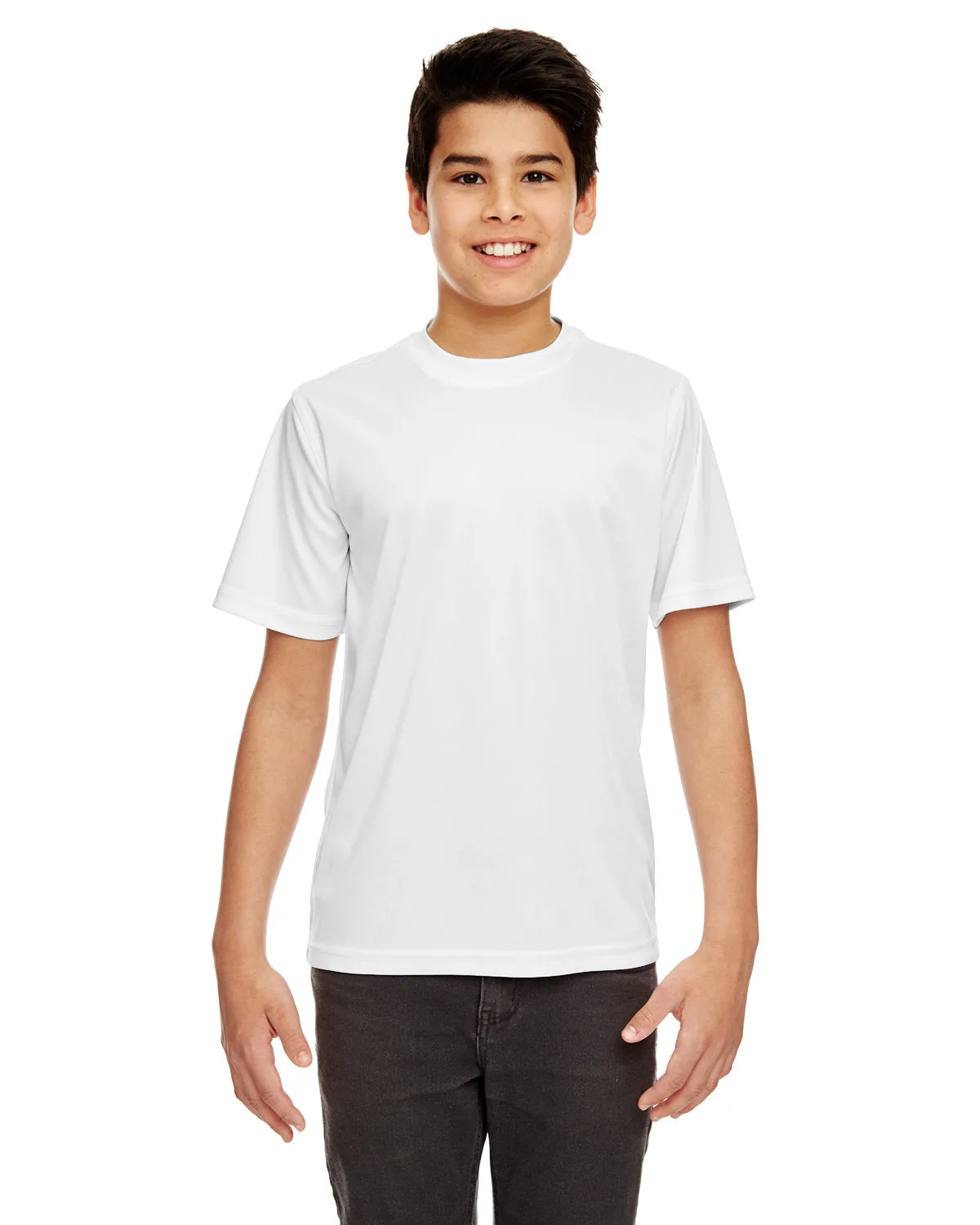 UltraClub 8420Y Jugend Cool & Dry Sport Performance Interlock T-Shirt