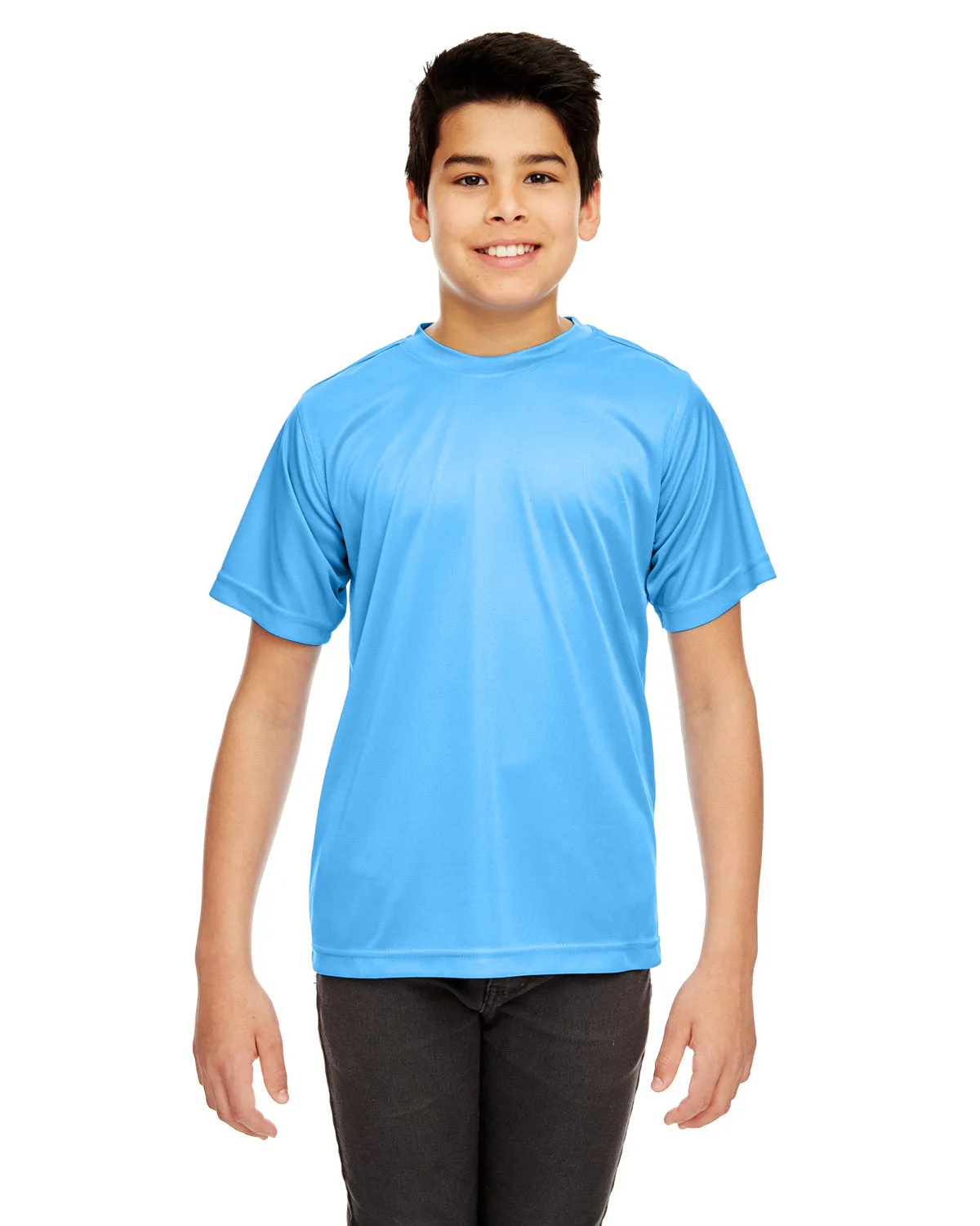 UltraClub 8420Y Jugend Cool & Dry Sport Performance Interlock T-Shirt